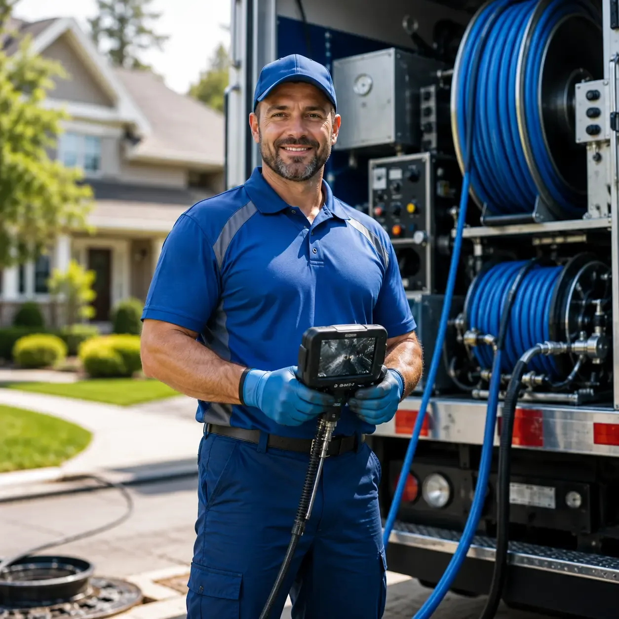 Local outdoor drain cleaning specialists in Round Pond, ME